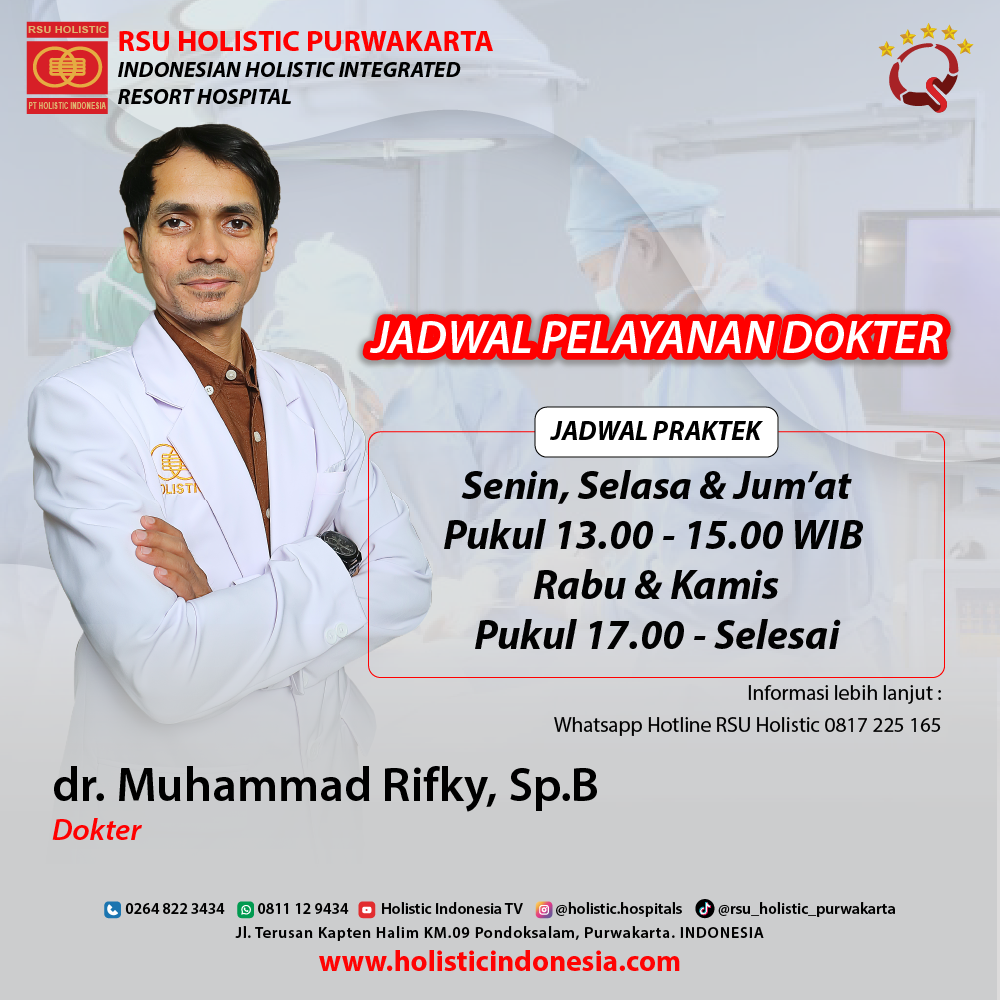 dr. Muhammad Rifki, Sp. B